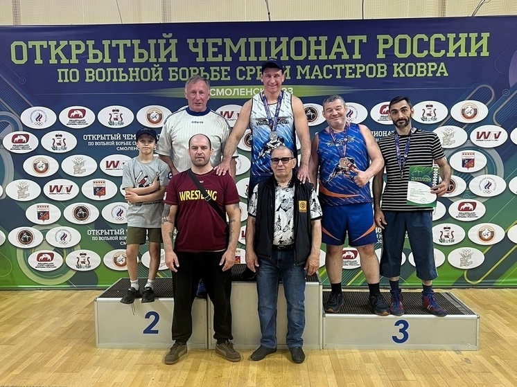 Борец из Серпухова завоевал медаль на чемпионате России