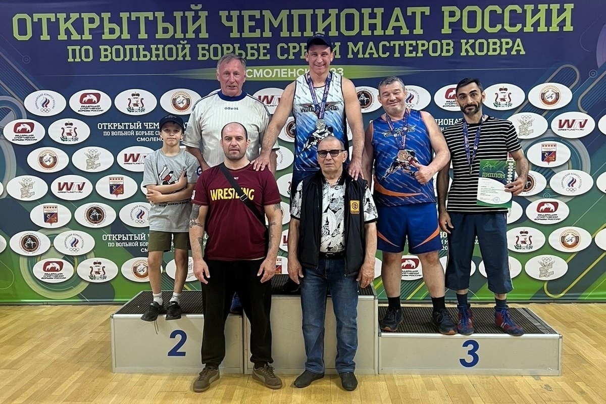 Борец из Серпухова завоевал медаль на чемпионате России