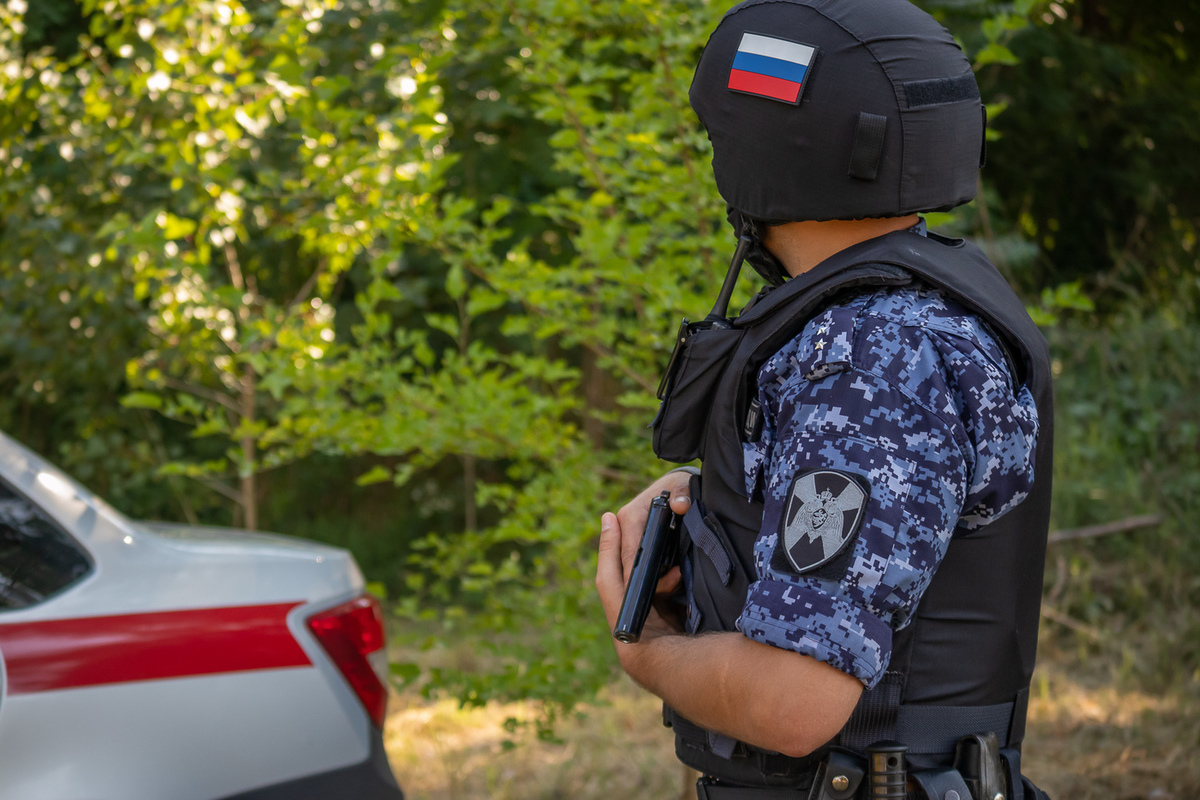 Росгвардейцы в Усть-Лабинске задержали подозреваемого в угрозе убийством