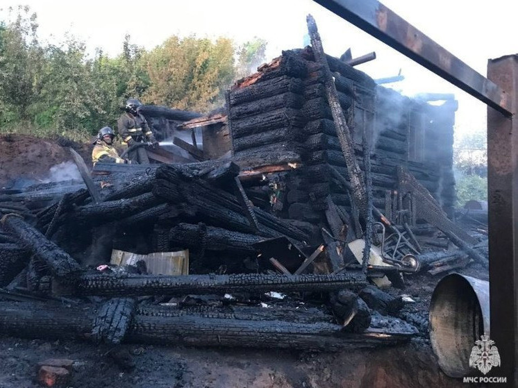 В Ижевске в пожаре погибла женщина