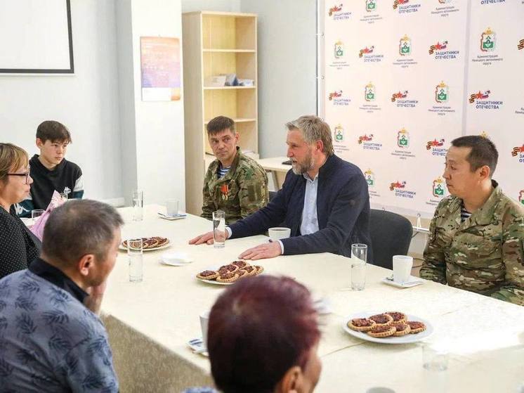 Участники СВО рассказали губернатору НАО о солдатской доле