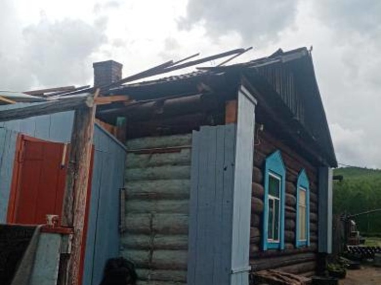 150 домов в селе Забайкалья остались без света из-за урагана
