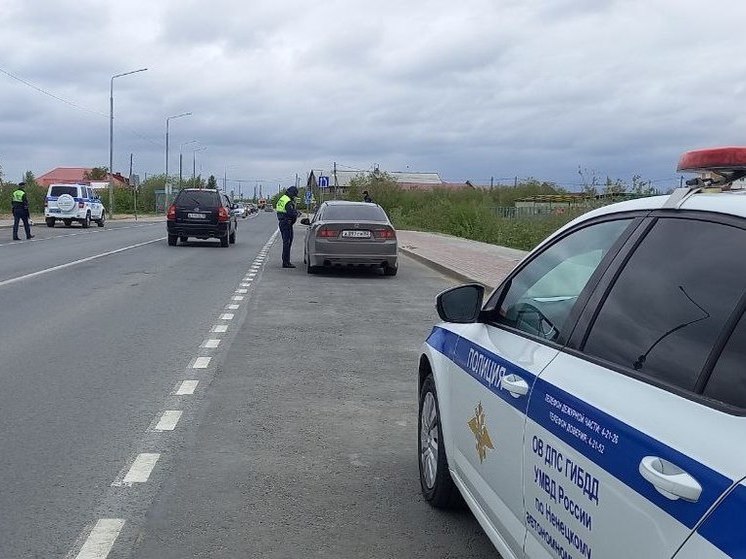 За неделю в НАО произошло 6 ДТП