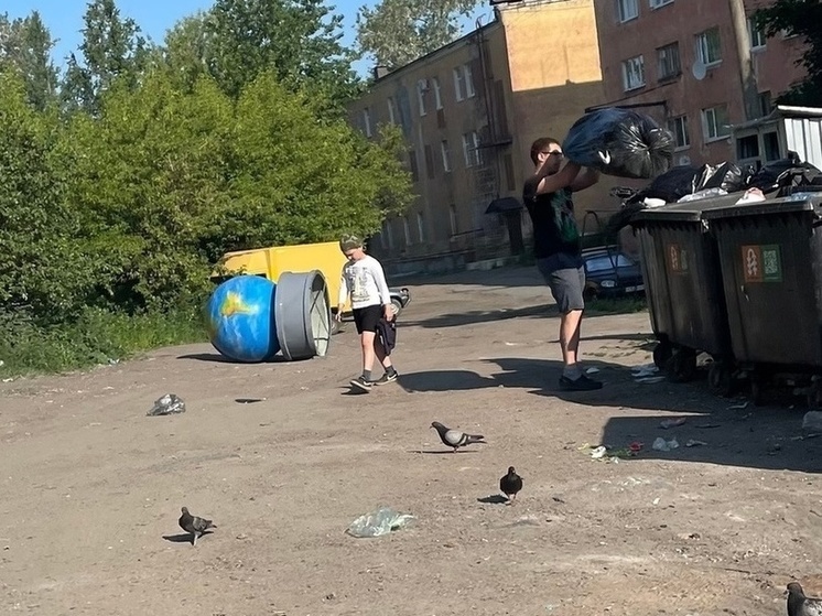 Полиция Карелии нашла вандала, укатившего глобус на помойку в Кондопоге