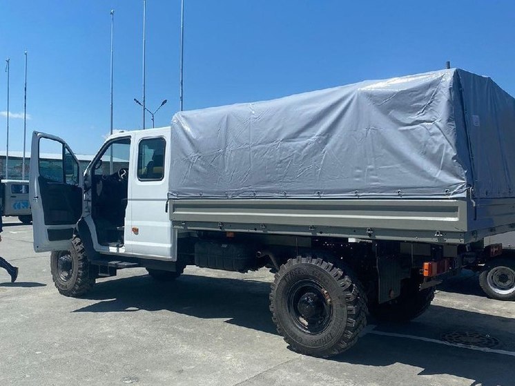 Пожарные на Сахалине получили новую проходимую технику