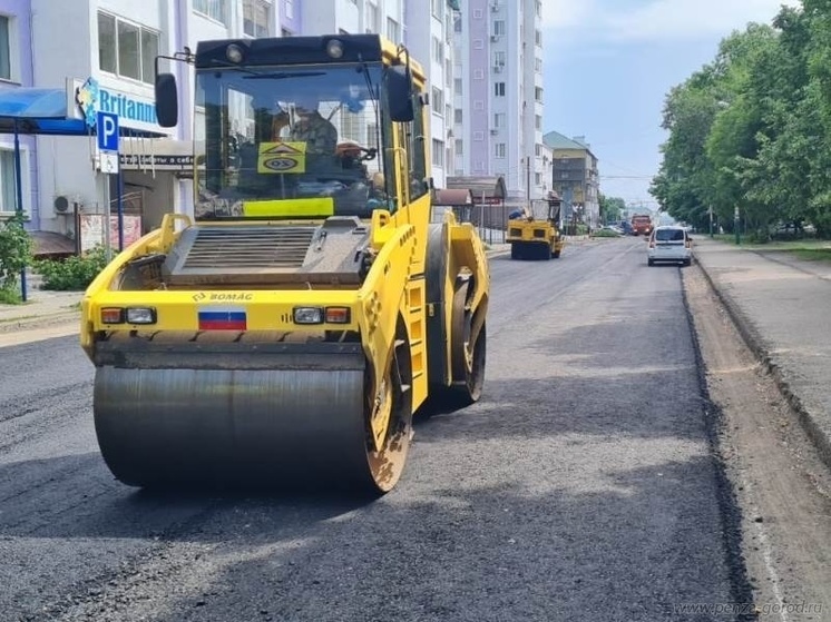 В Пензе сказали, когда завершат ремонт улицы Бакунина