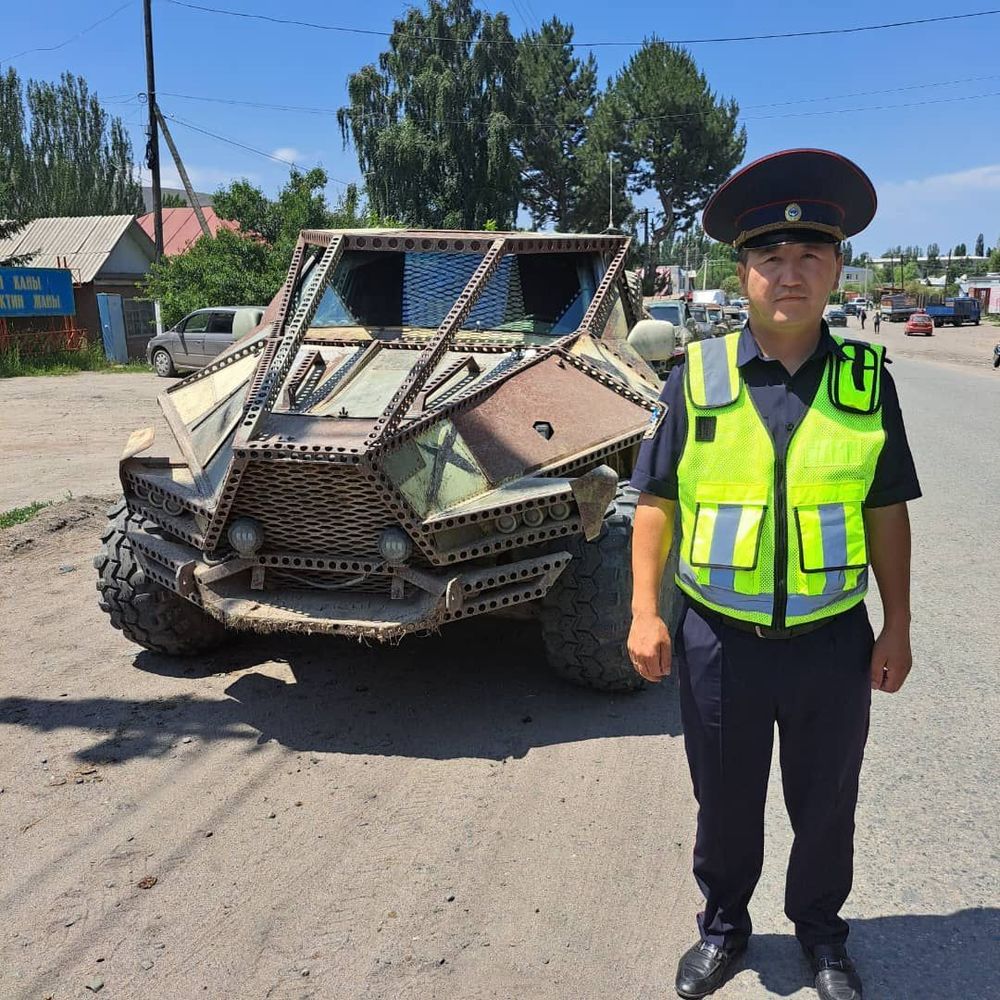 Rally in the style of a post-apocalyptic action movie takes place in Issyk-Kul