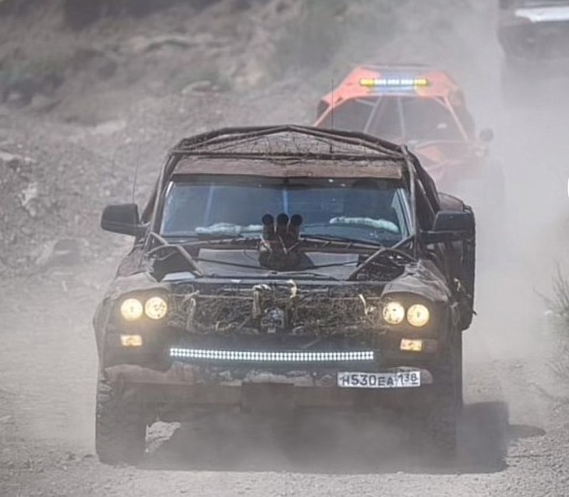 Rally in the style of a post-apocalyptic action movie takes place in Issyk-Kul