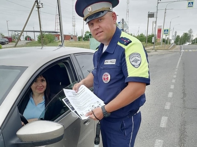 В Пронском районе сотрудники ГИБДД провели акцию «Своя полоса»
