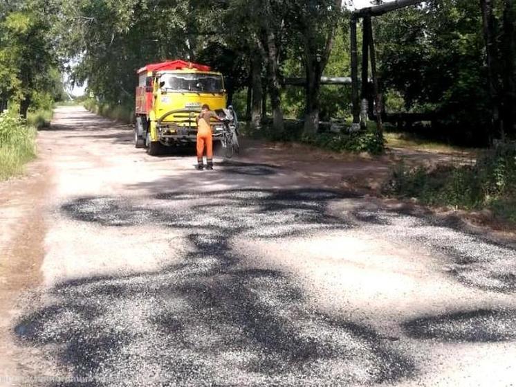 За неделю в Рязани отремонтировали 1000 квадратных метров дорог