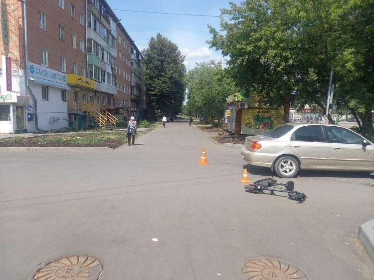 Днём 30 июня в Ижевске ребенок на электросамокате попал под машину