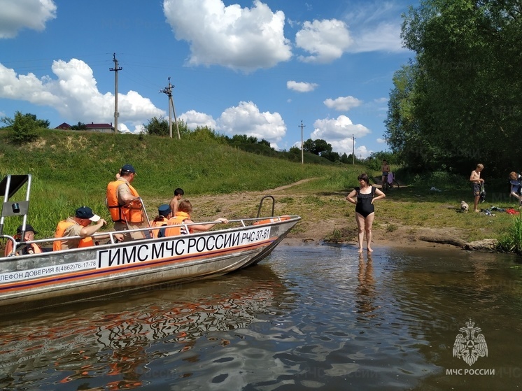 Орловские сотрудники МЧС проводят профилактические мероприятия на водоемах