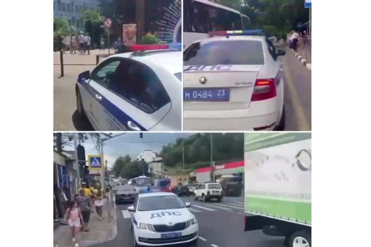 Госавтоинспекторы напоминают правила дорожного движения жителям и гостям Сочи с помощью громкоговорителей