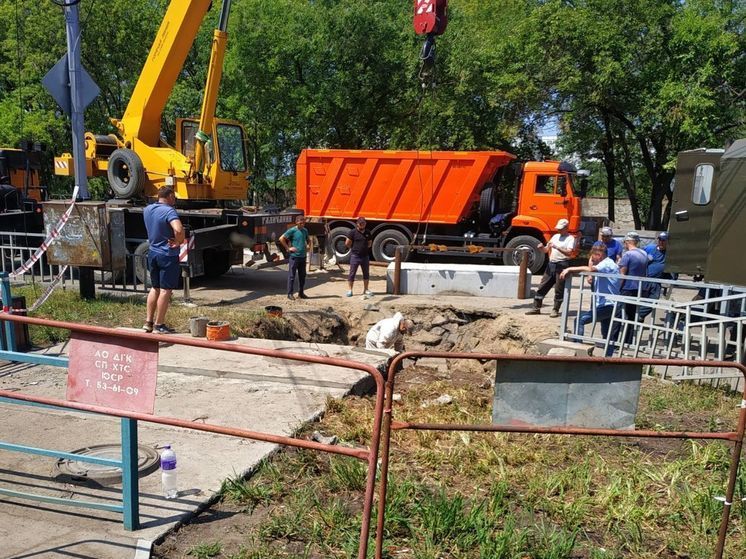 Дома в Индустриальном районе Хабаровска опять остались без горячей воды