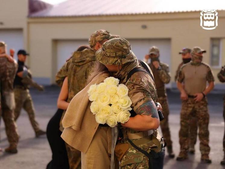 В Благовещенск из зоны СВО вернулись сотрудники Росгвардии