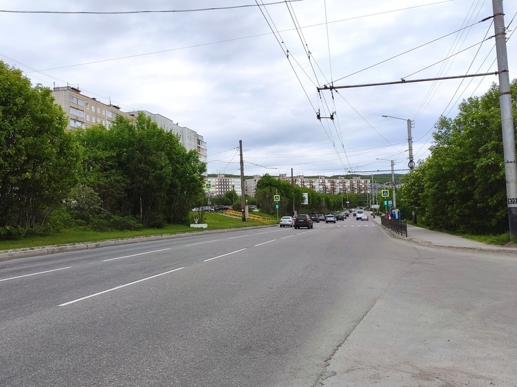 В Мурманске отметили три аварийно-опасных участка дороги