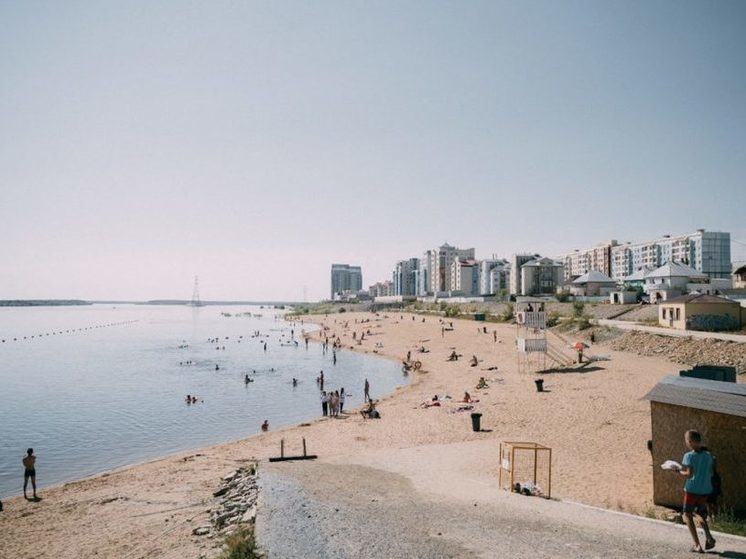 На городском пляже Якутска утонул мужчина