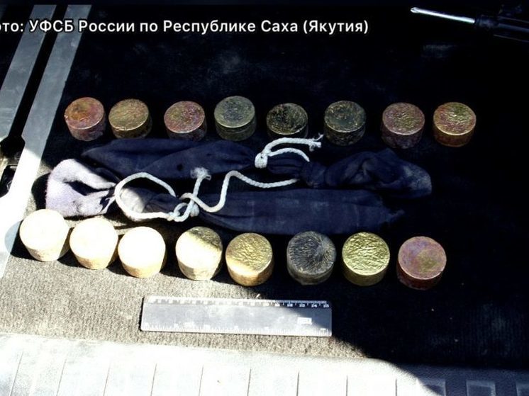 Житель Ингушетии нашёл в Якутии и спрятал 16 золотых слитков