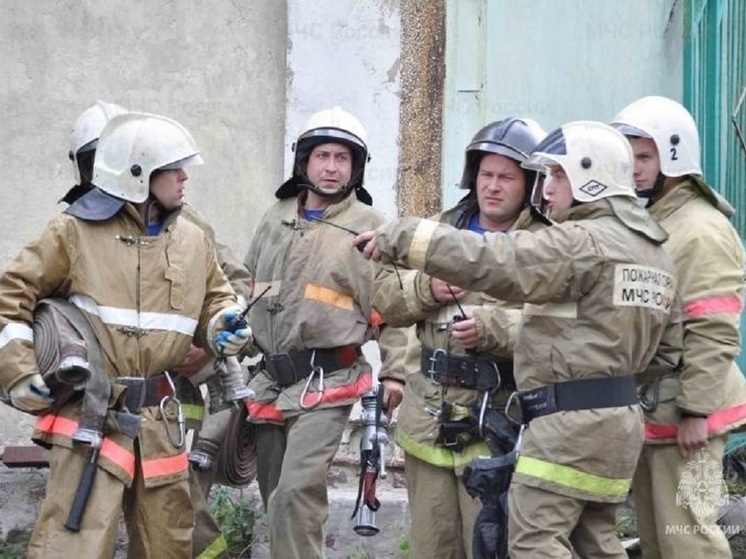 В Орловском МО при пожаре пострадал мужчина