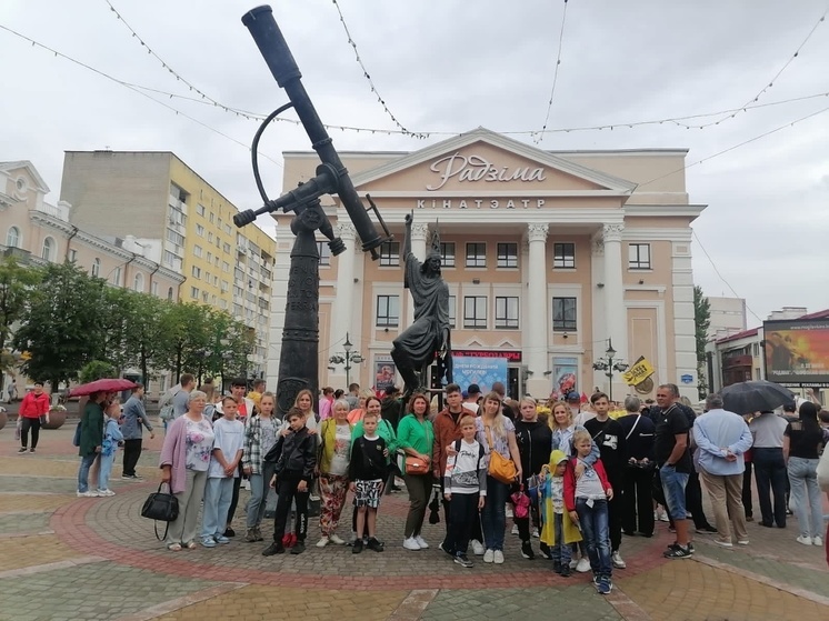 Смоленские семьи участников СВО побывали на экскурсии в Могилеве