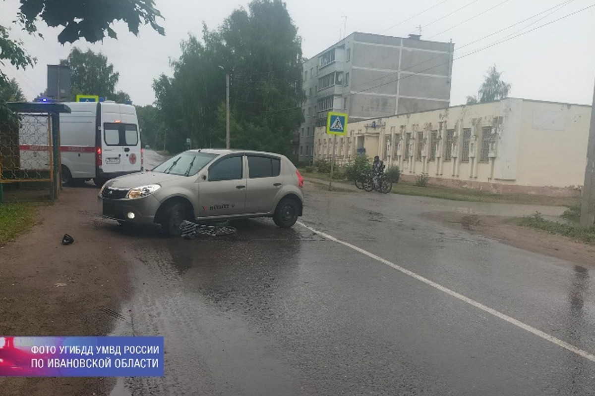 14-летняя девочка пострадала при столкновении автомобилей в Ивановской области 30 июня