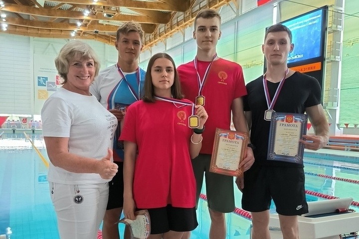 Серпуховичи привезли медали с соревнований по подводному спорту