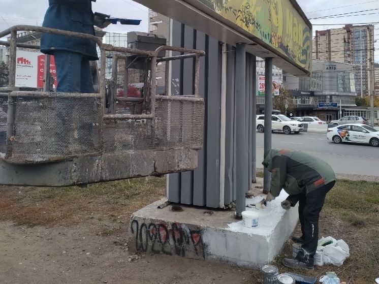В Новосибирске стелу героям войны на Красном проспекте отремонтируют к 20 августа