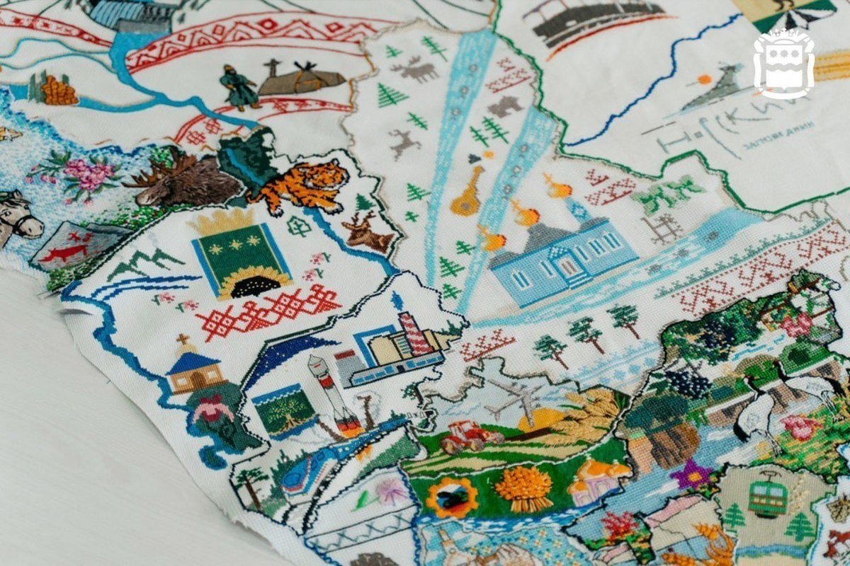 Карта приамурья 17 века