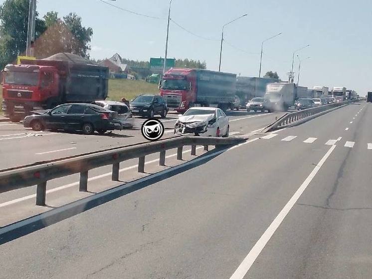 Жесткое ДТП в Пензе у развязки трассы М5 со стороны Саранска