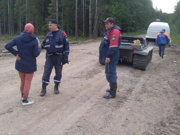 Спасатели вывели из леса заблудившуюся жительницу Подпорожья