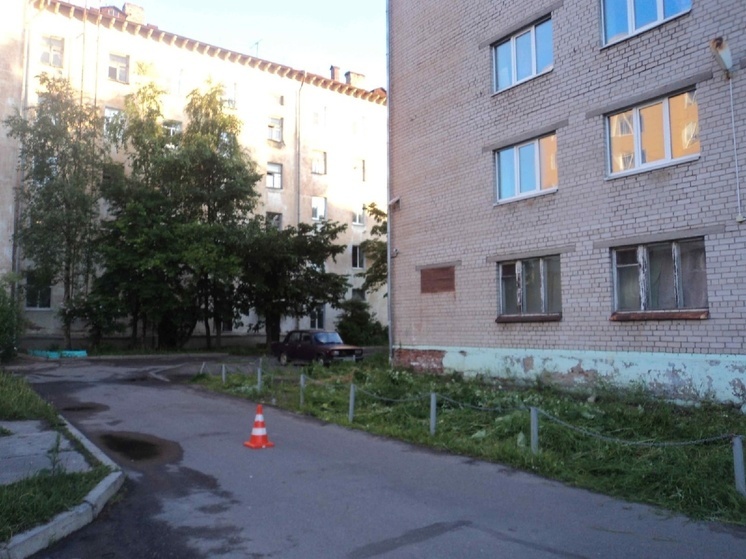 В архангельском дворе сбили пенсионерку