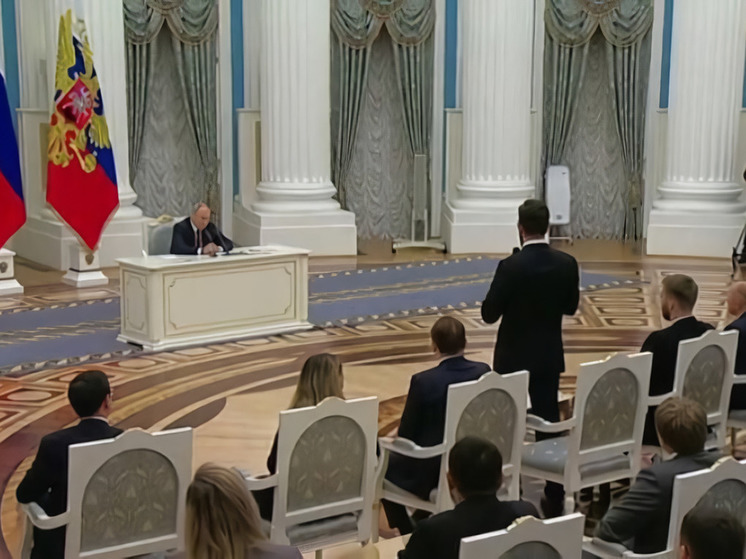 Александр Спиридонов побывал на встрече с президентом России Владимиром Путиным