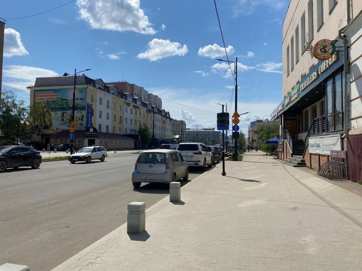 В Якутске обновляется проспект Ленина в соответствии с дизайн-кодом города