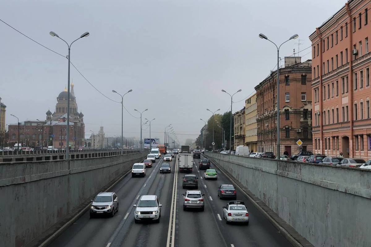 В трех районах Петербурга ограничили автомобильное движение - МК  Санкт-Петербург