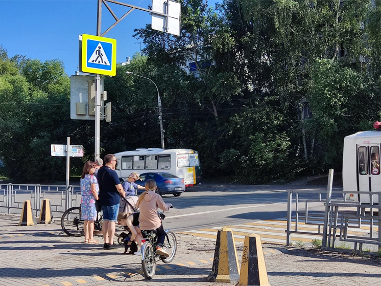 На ремонтируемых дорогах Томска установят трапы для пешеходов
