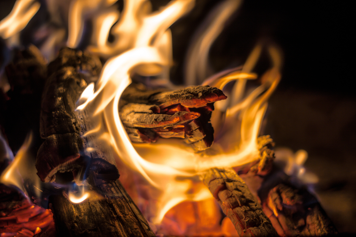 Como encender una chimenea