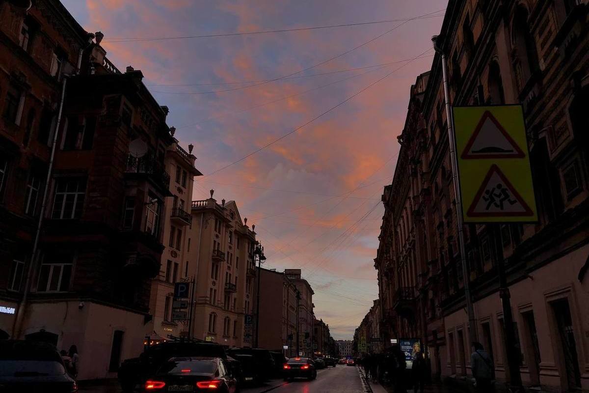 Дождь в спб сегодня карта