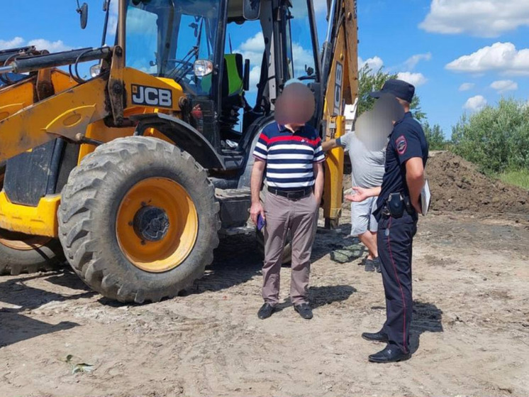 В Калининграде нарушитель пытался засыпать озеро