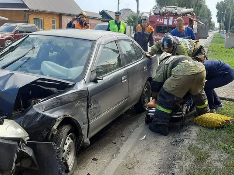 В Бердске произошло массовое ДТП с двумя пострадавшими