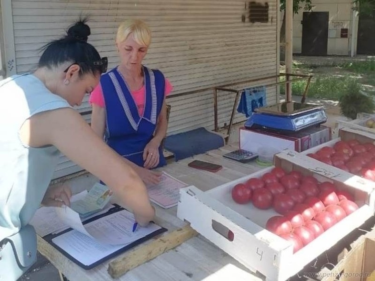 В Пензе продолжается борьба с уличными торговцами