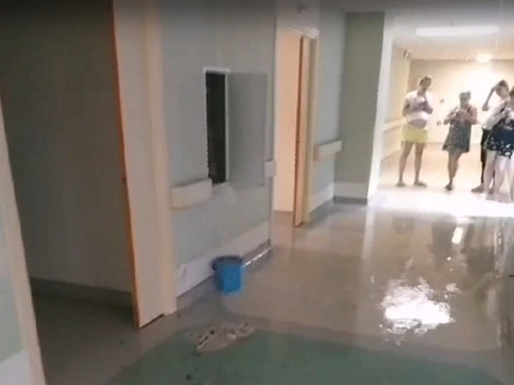 Дома в Коломне затопило из-за грозы и сильного дождя