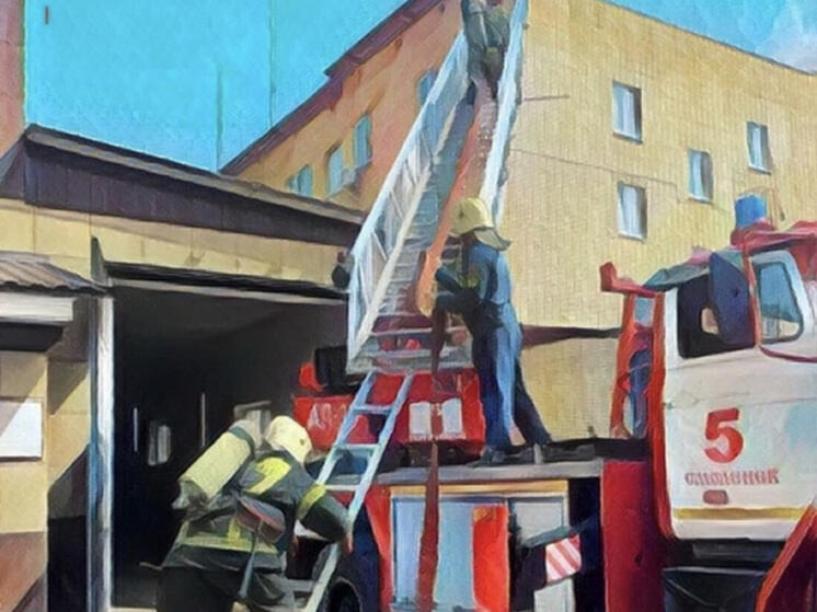 В Десногорске при пожаре погиб мужчина