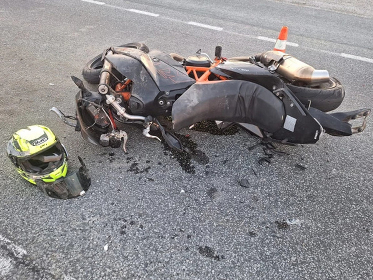 Водитель Mercedes сбил мотоциклиста в Белоярском районе