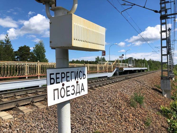 Двое петербуржцев пострадали на железной дороге за сутки