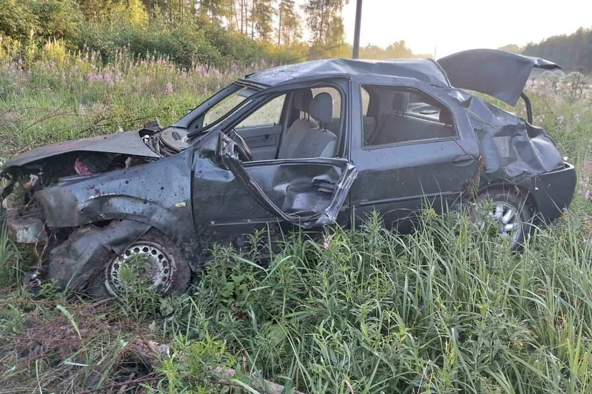 В Тверской области обнаружено тело мужчины рядом с вылетевшей с дороги иномаркой