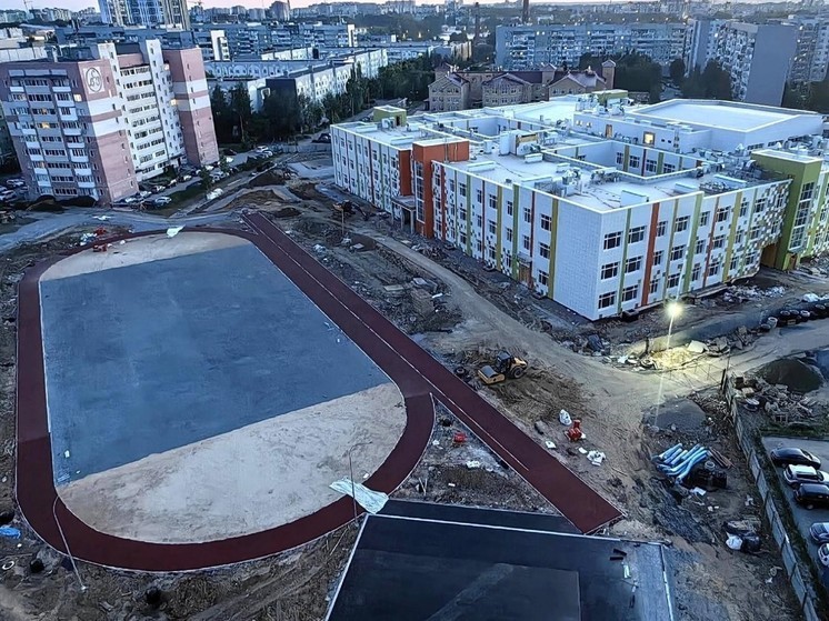 К 1 сентября в Вологде завершится строительство школы на улице Сергея Преминина