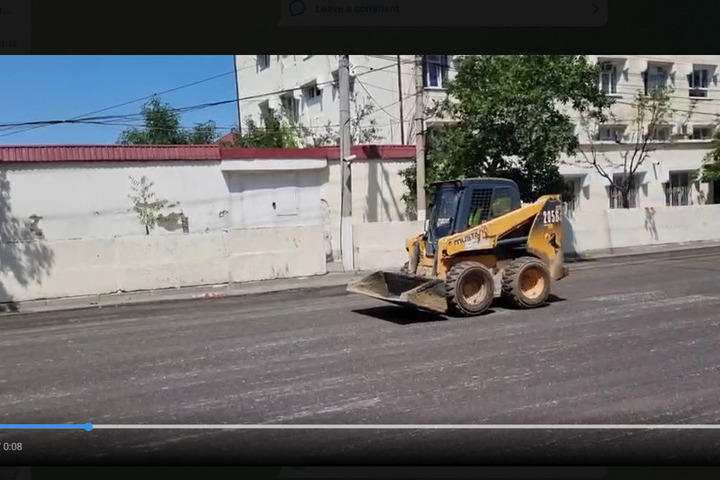 В столице Дагестана ремонтируют одну из центральных улиц