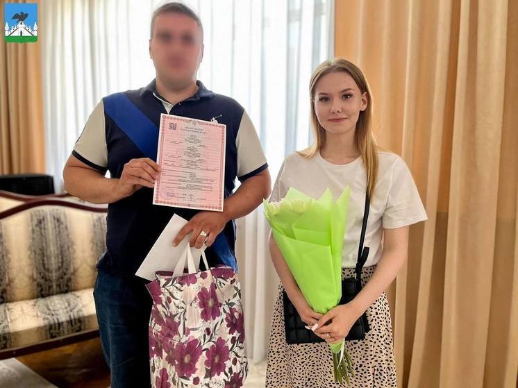 Будущий участник СВО вступил в брак с возлюбленной в орловском ЗАГСе