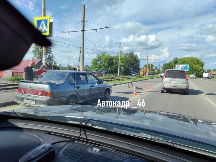 В Курске на Литовской водитель ВАЗ сбил 9-летнего велосипедиста