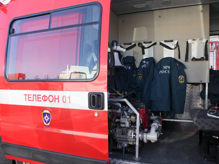В горящем доме в Боровичах нашли тело